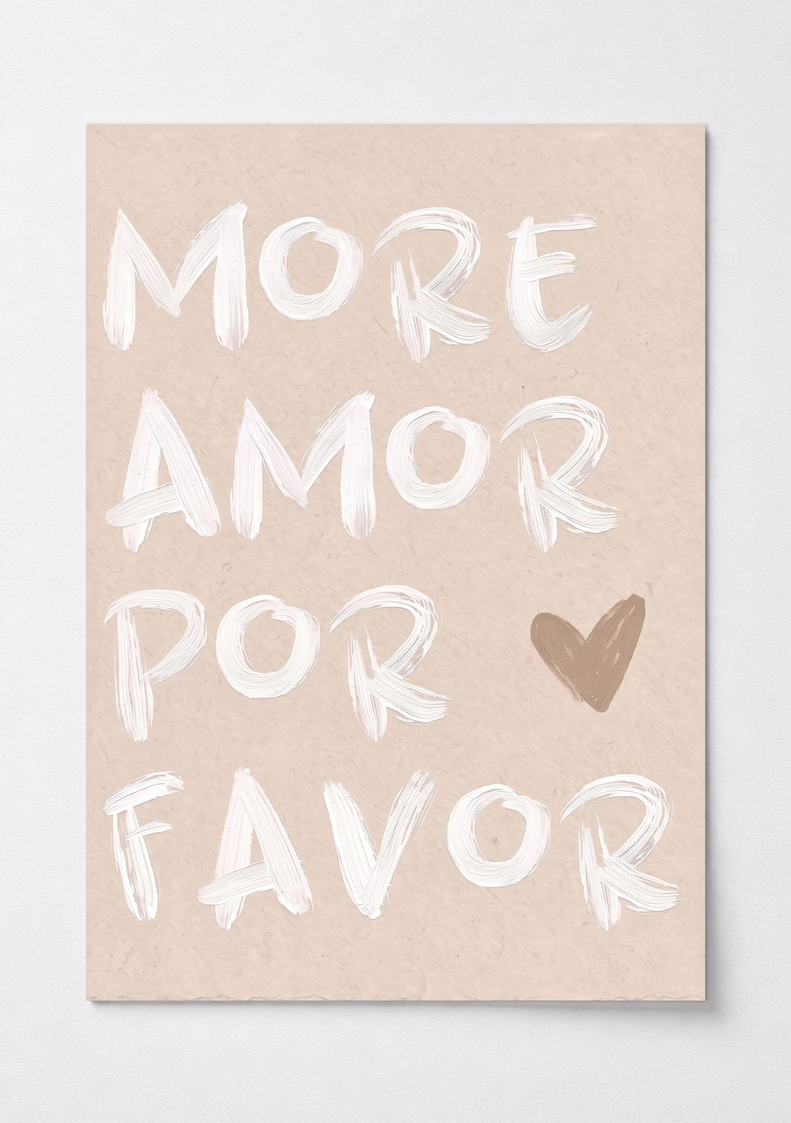 More Amor Por Favor Plakat