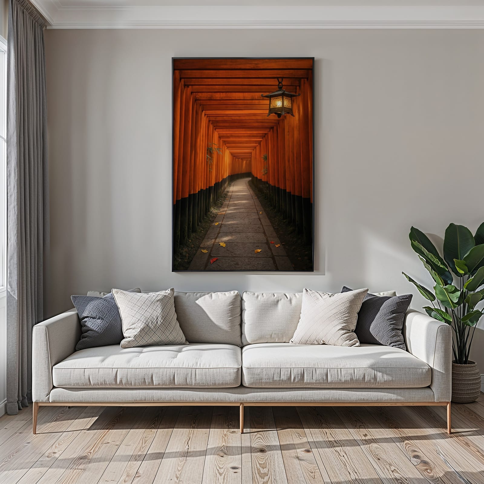 Torii-porte Tunnel Print