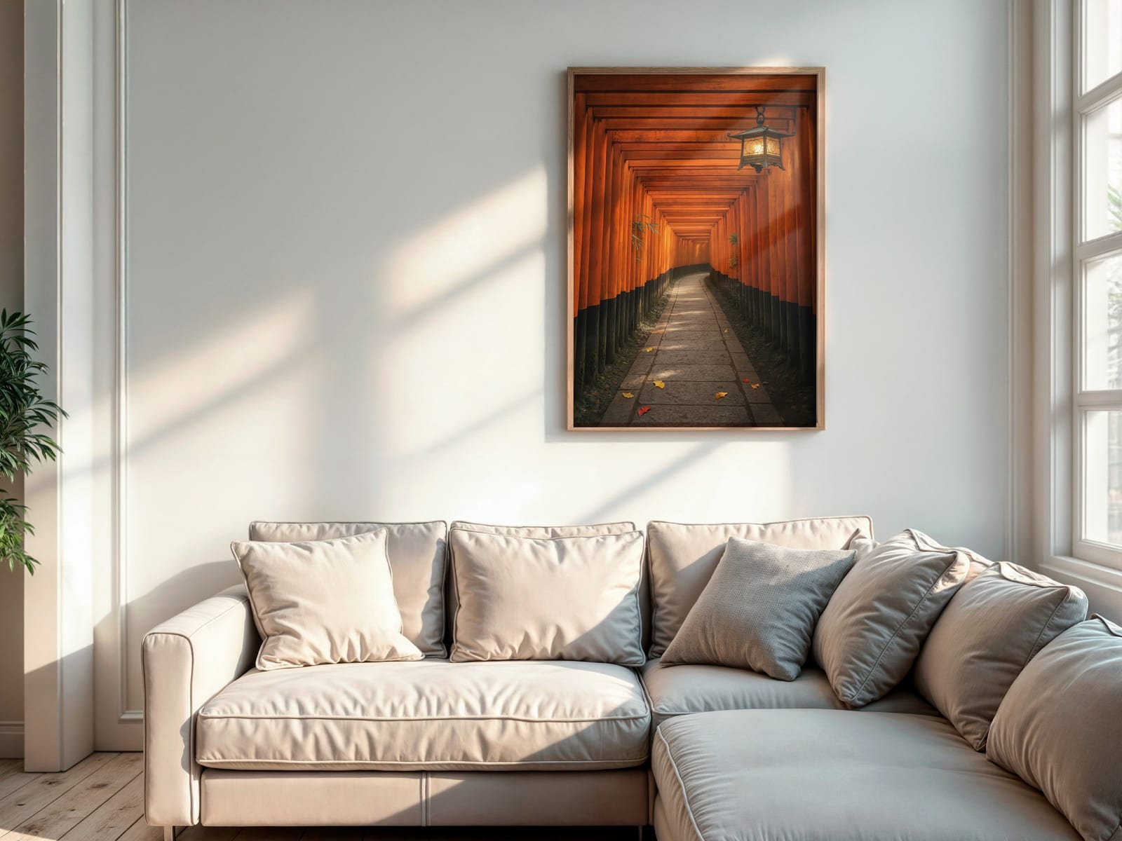 Torii-porte Tunnel Print