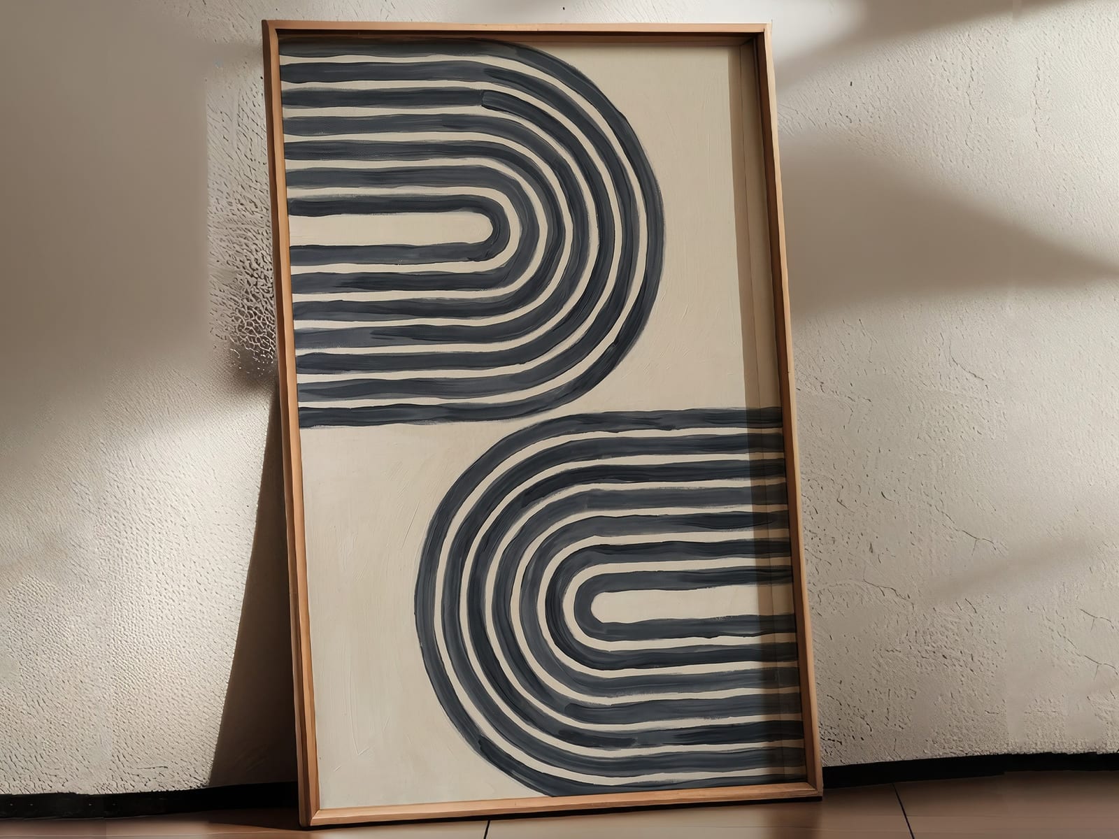 Abstract Line Art Print