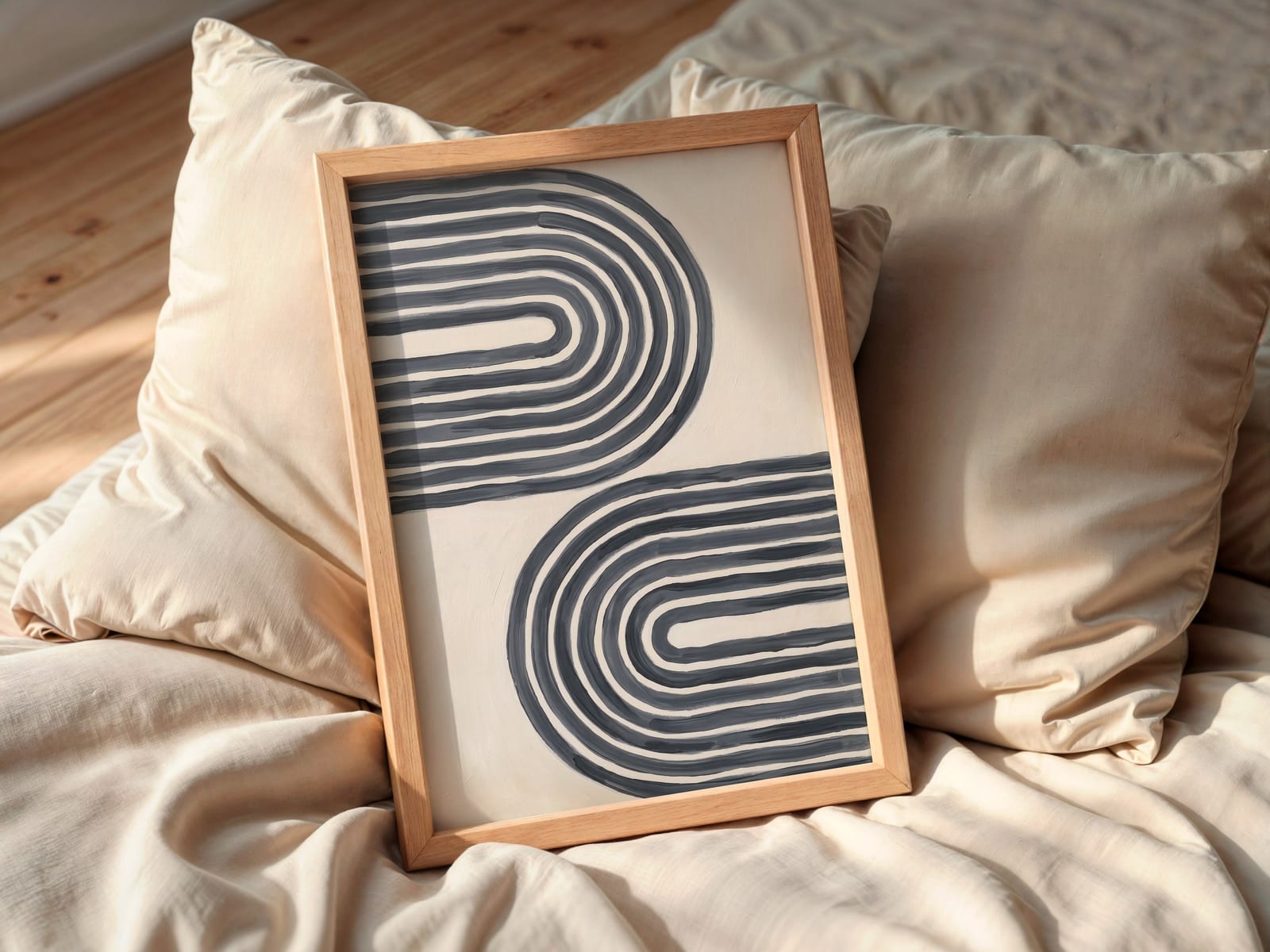 Abstract Line Art Print