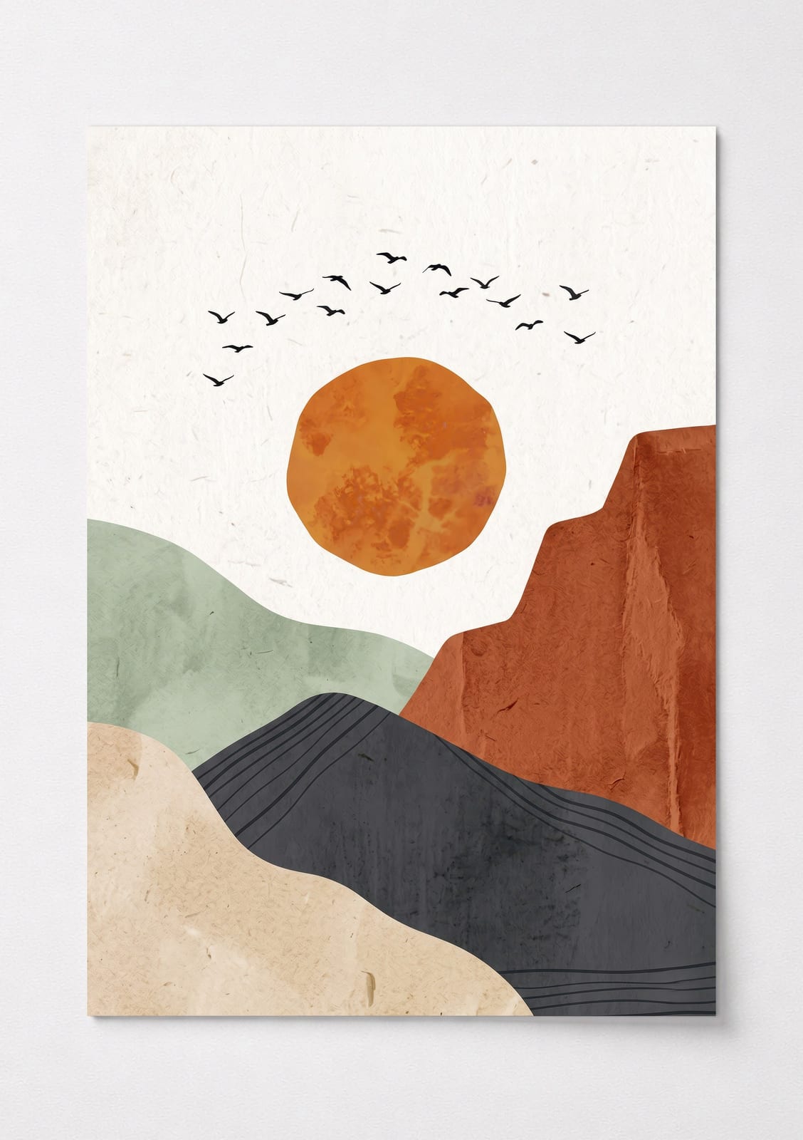 Stampa Paesaggio Zen