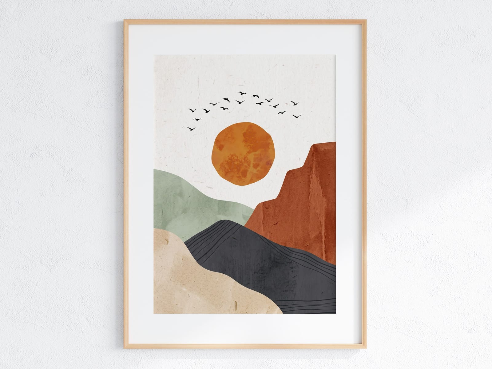 Stampa Paesaggio Zen