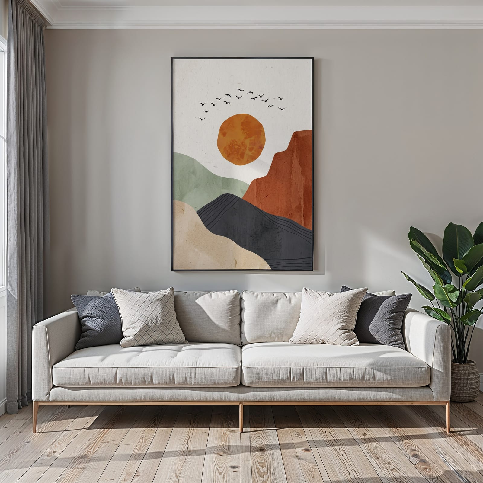 Stampa Paesaggio Zen