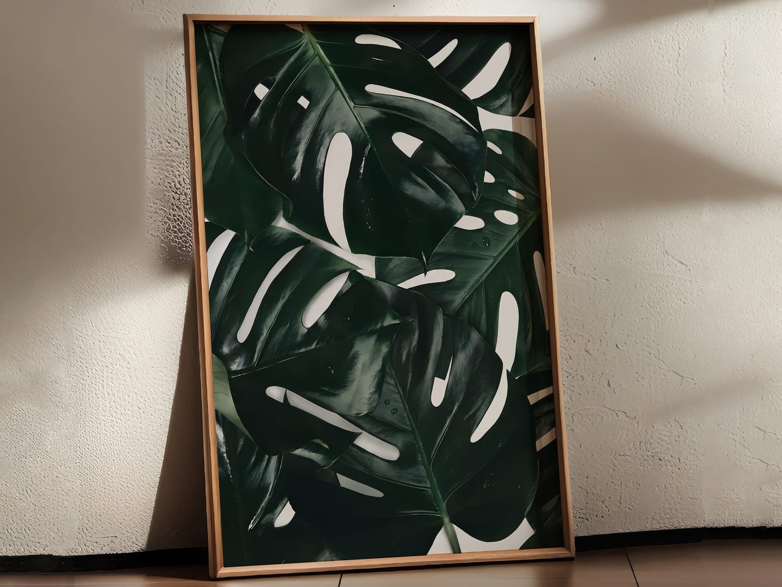 Affiche Feuille de Monstera