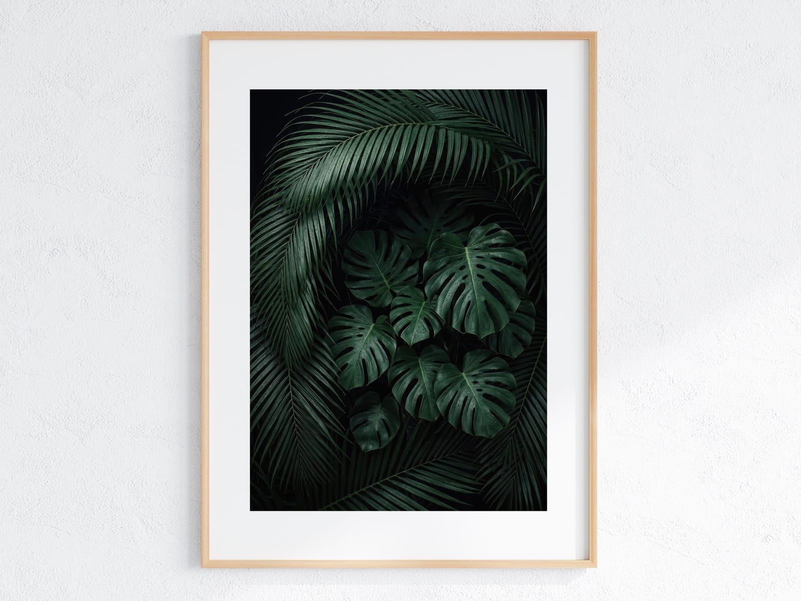 Lámina Hoja de Monstera