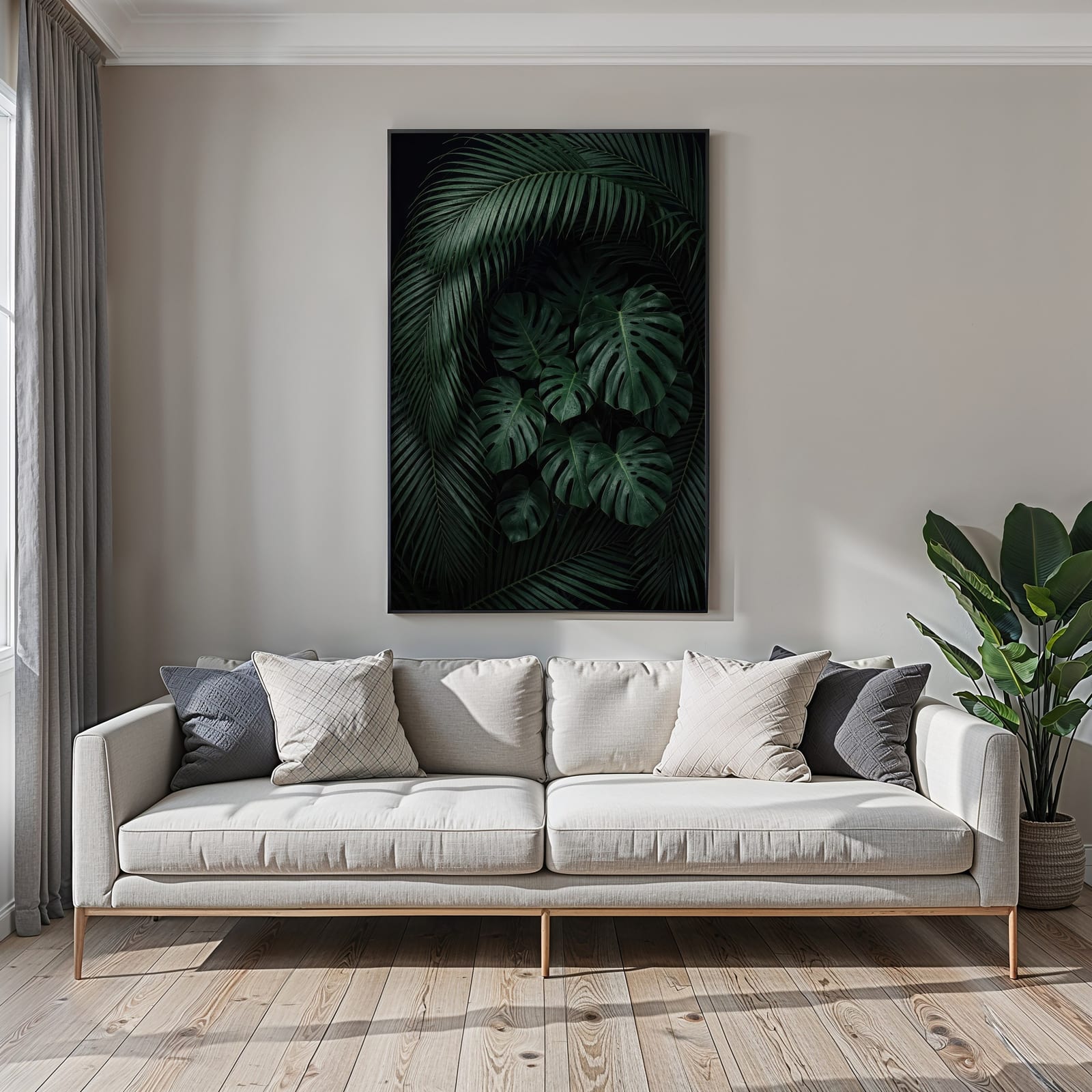 Lámina Hoja de Monstera