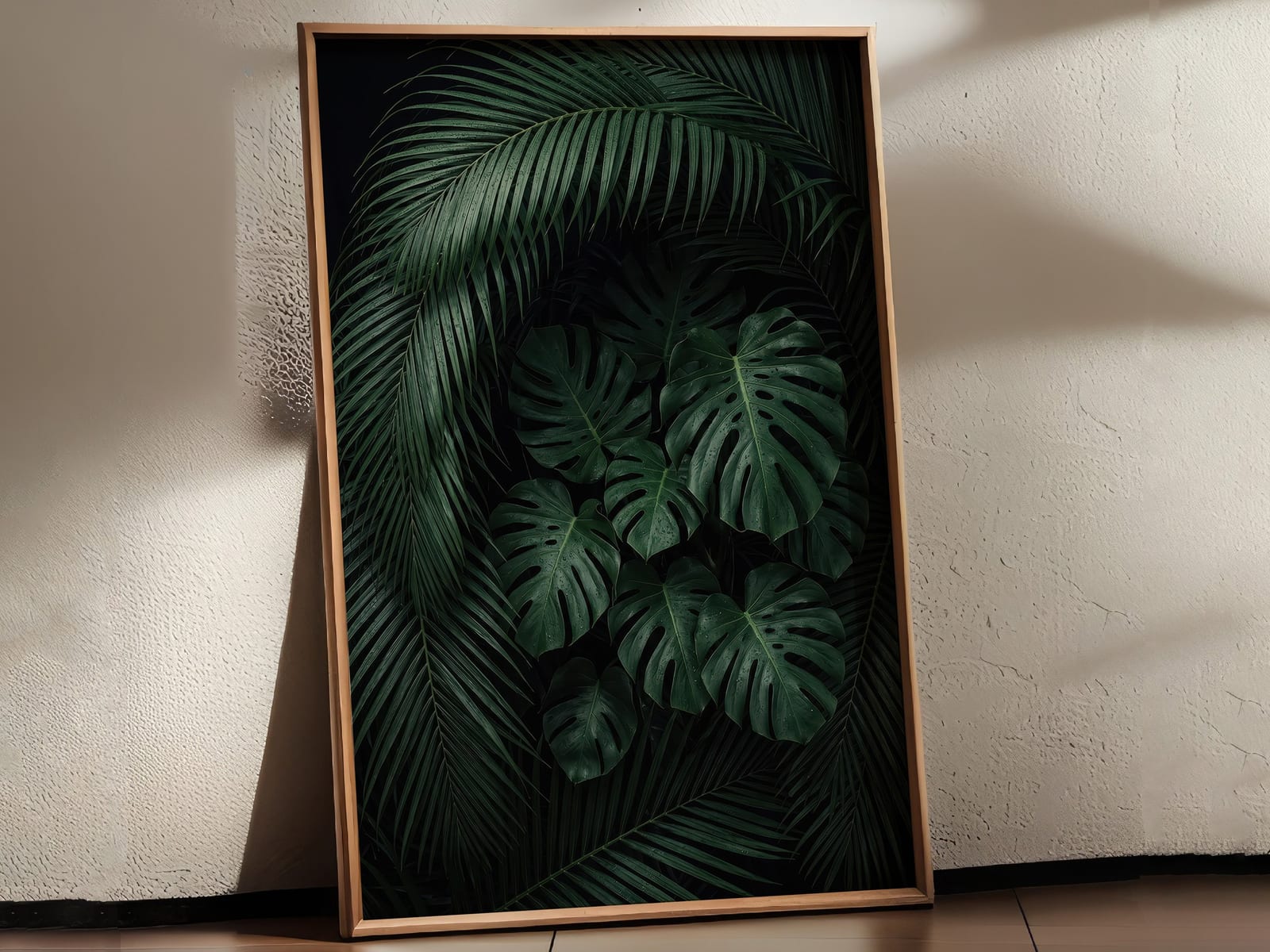 Lámina Hoja de Monstera