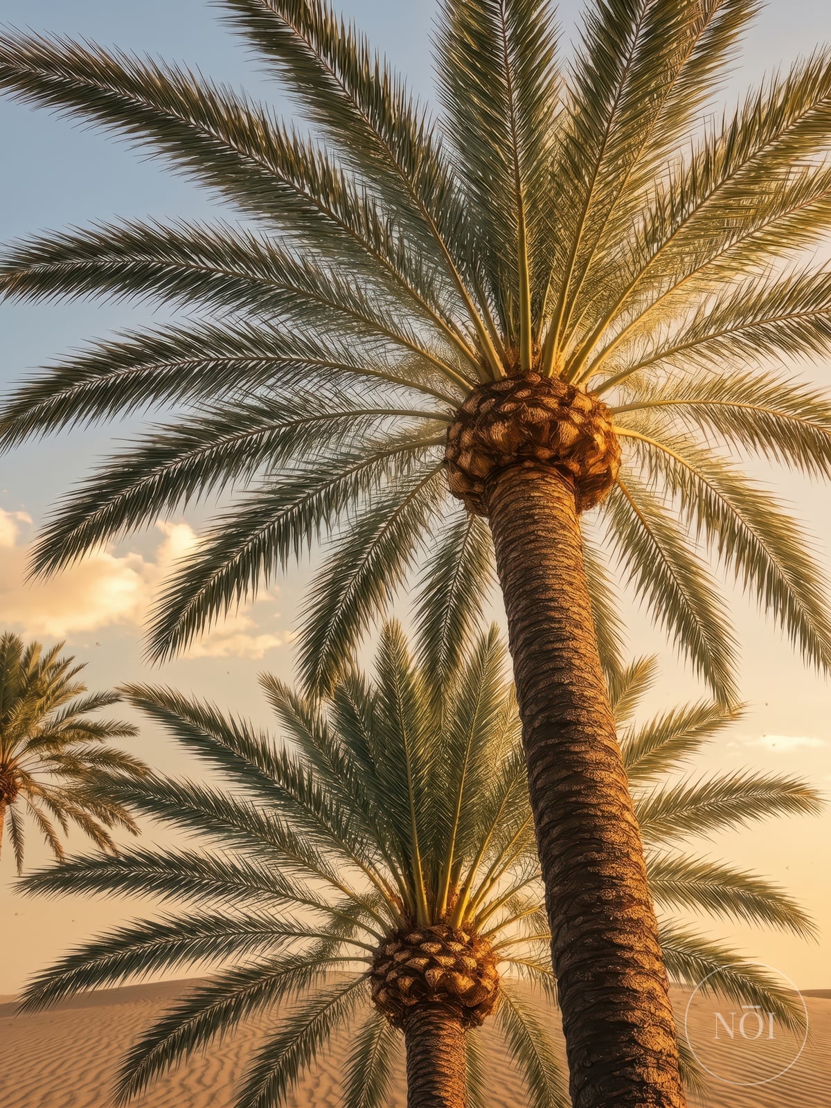 Palm Tree Print — Poster (ungerahmt)
