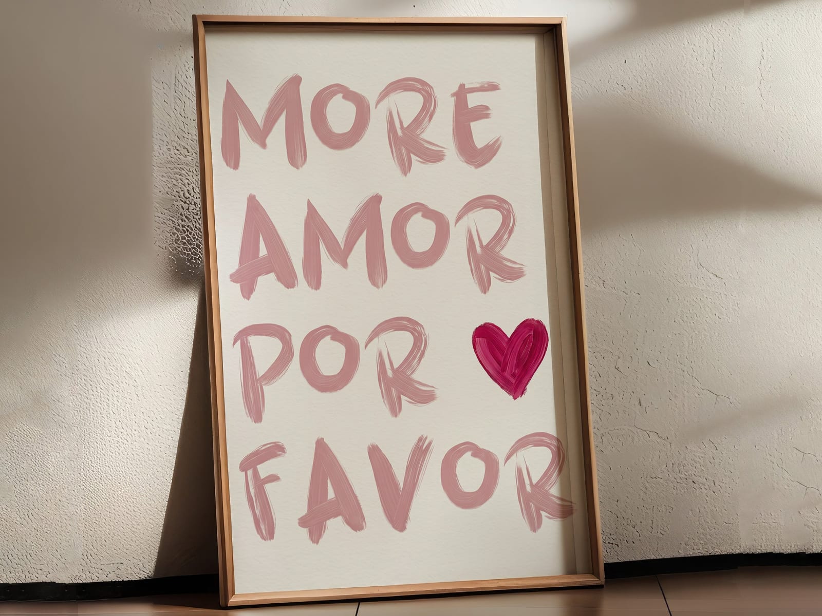 Affiche More Amor Por Favor