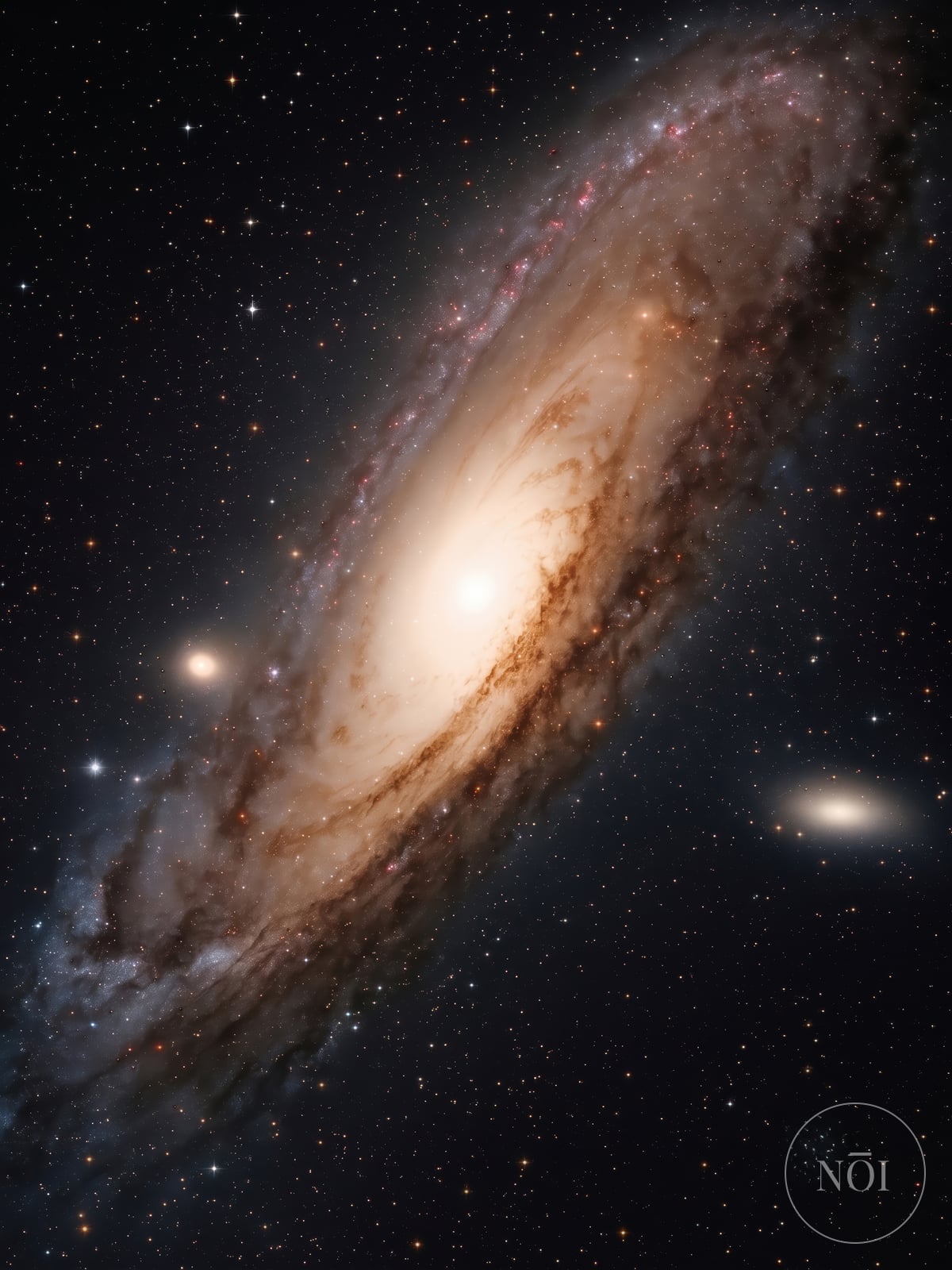 Andromeda Galaxy Print — Poster (ungerahmt)