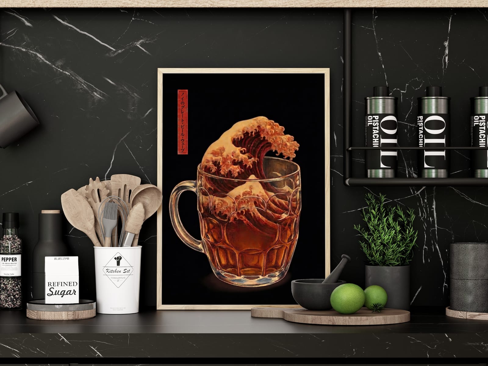 Stampa Onda di Caffè in Tazza