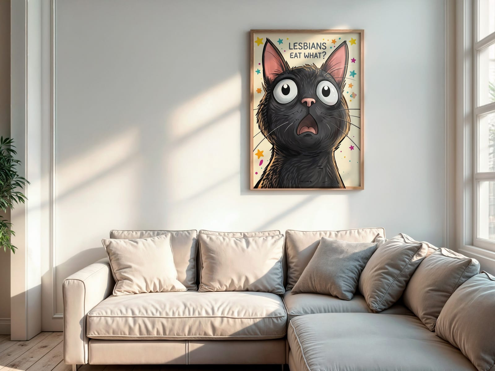Poster Gatto sul Water