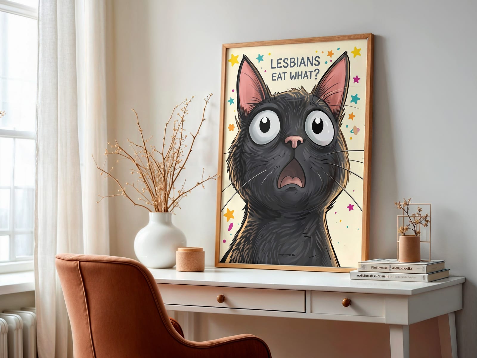 Poster Gatto sul Water