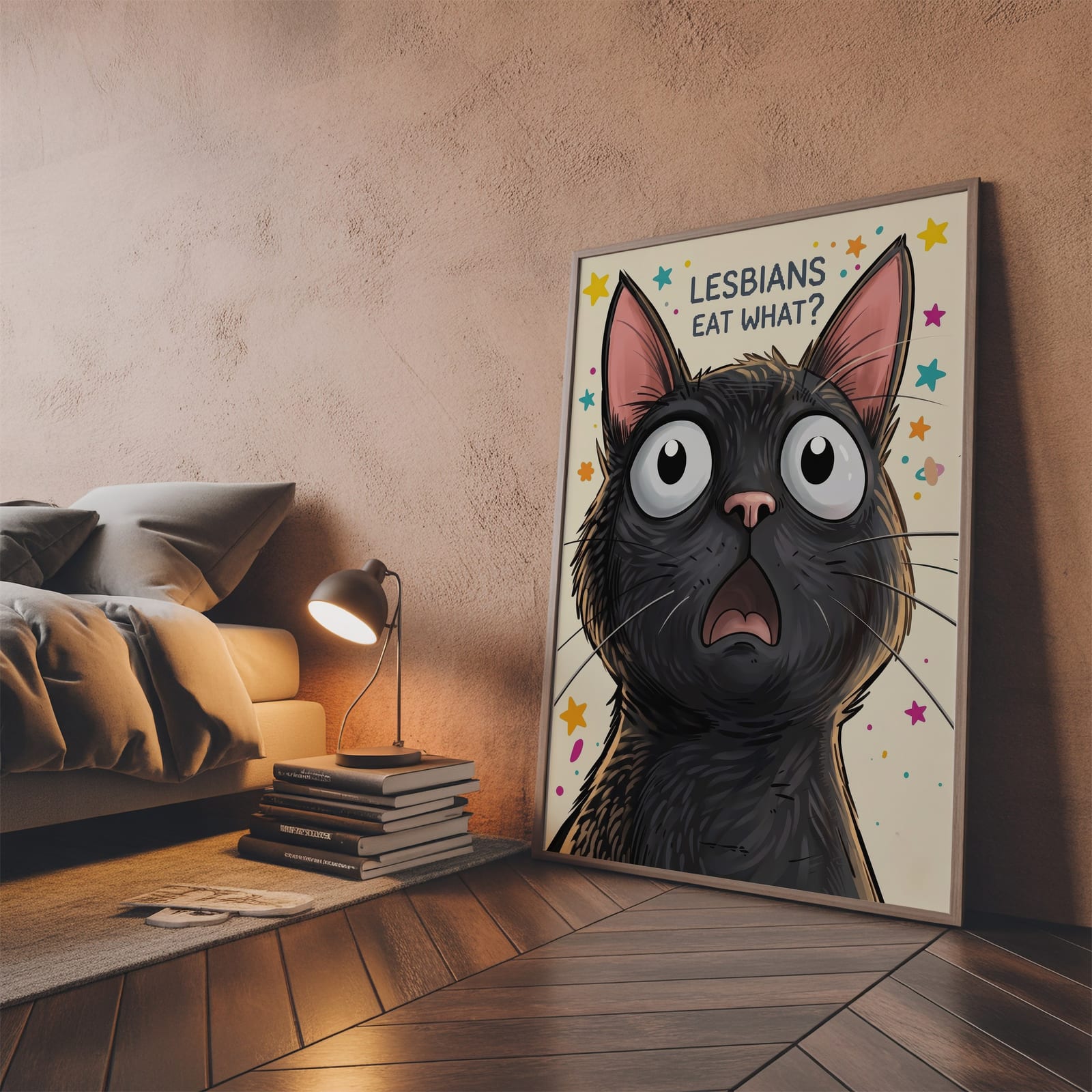 Poster Gatto sul Water