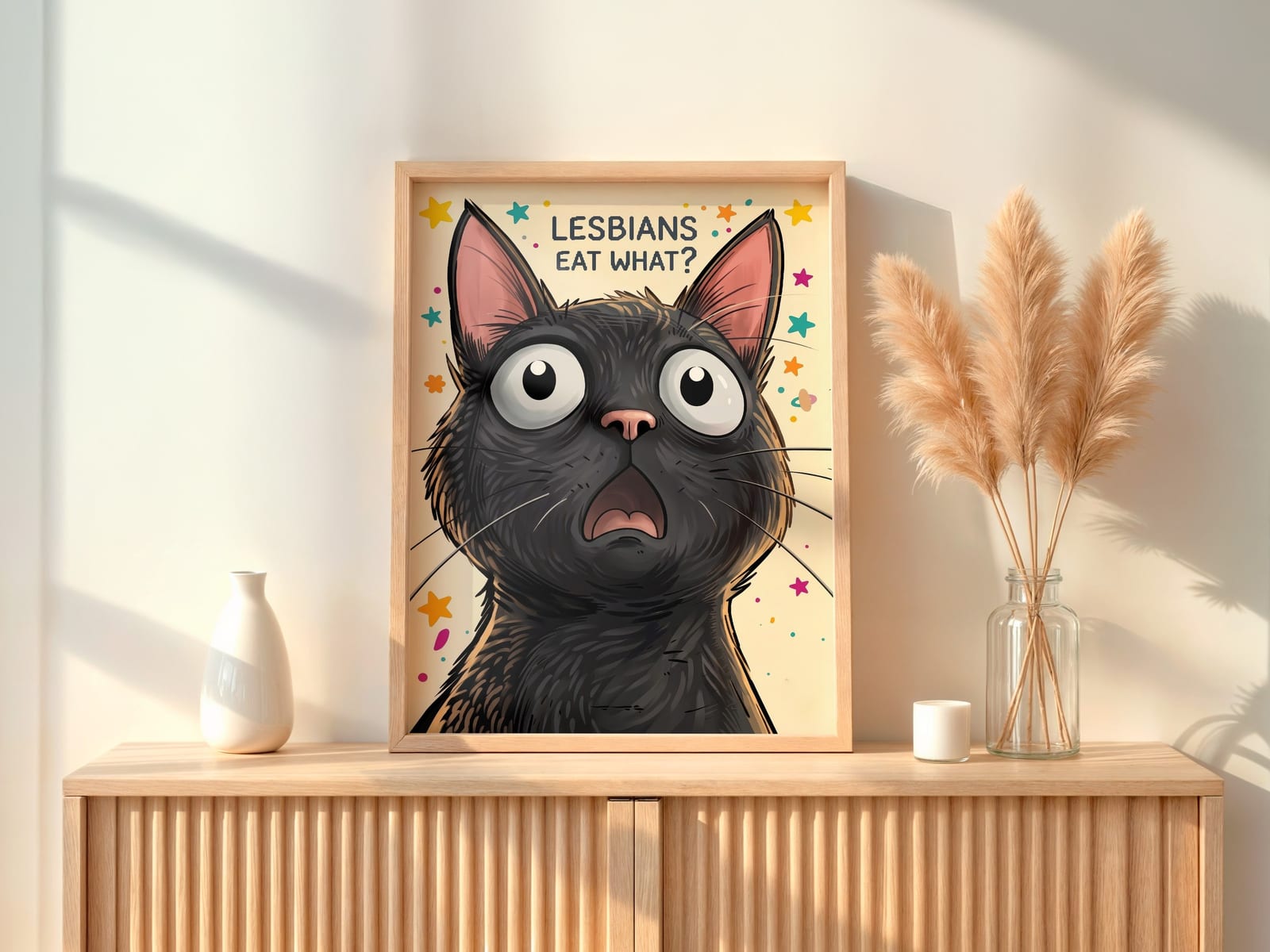 Poster Gatto sul Water