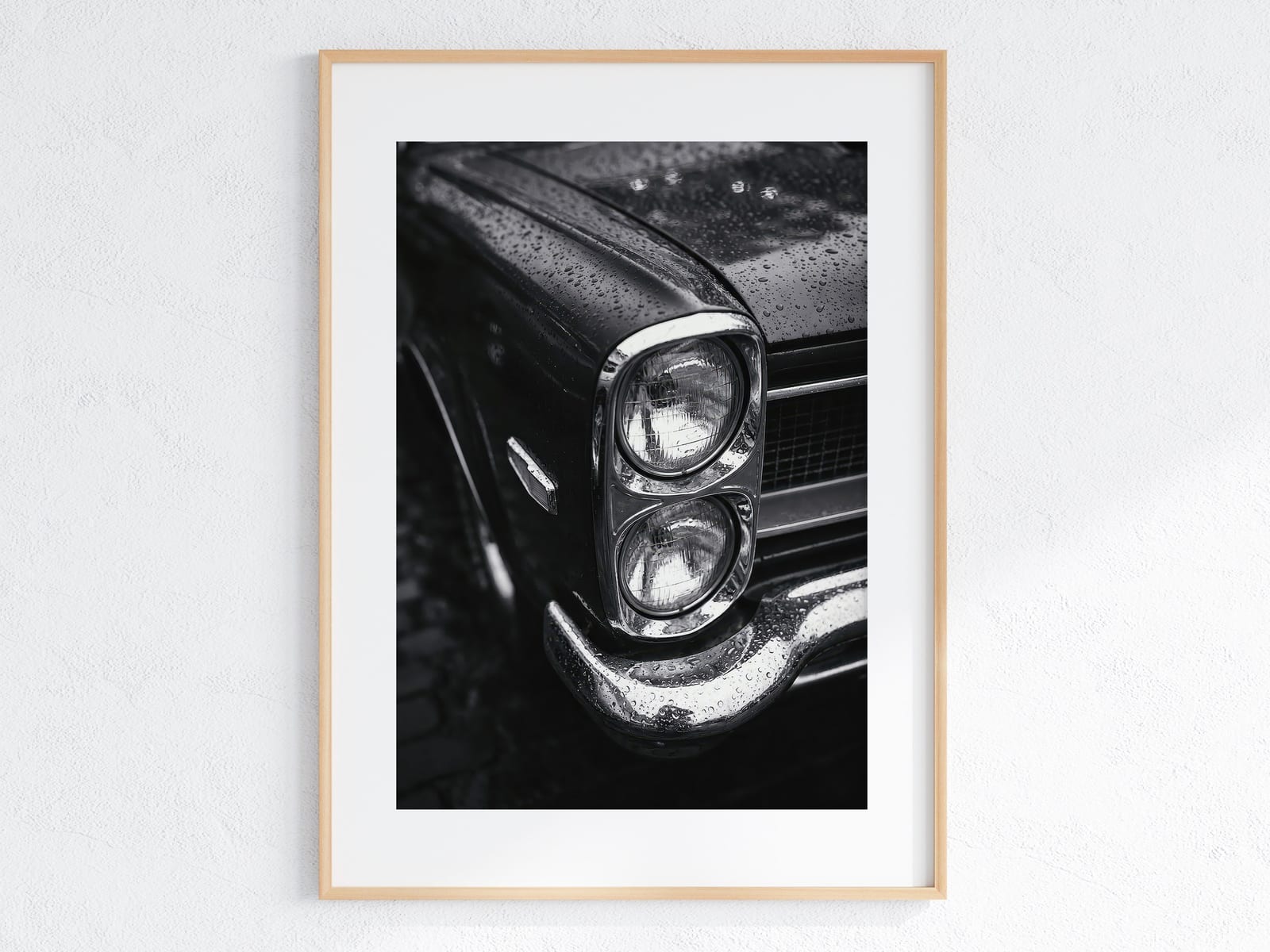 Stampa Dettaglio Cromo Auto d'Epoca
