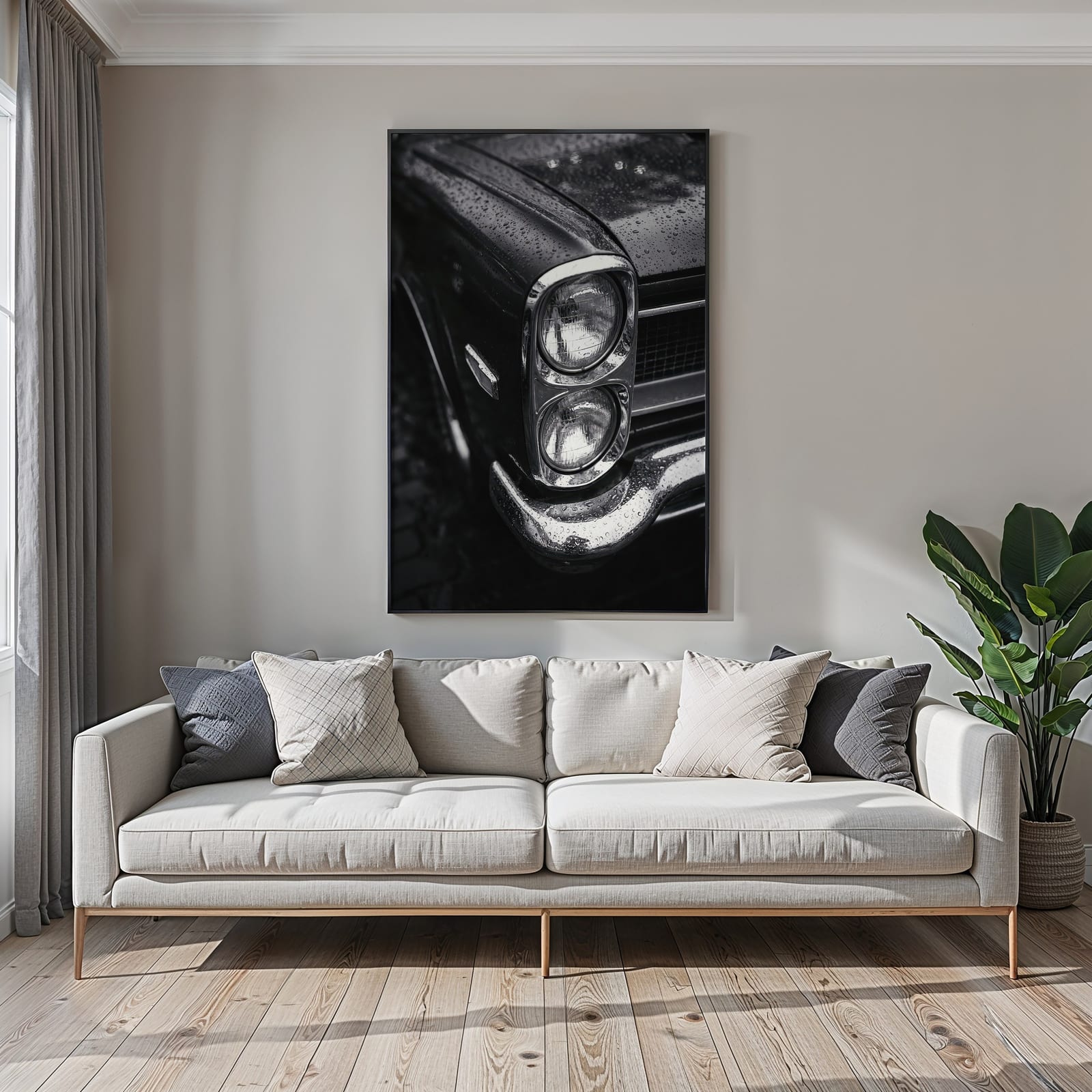 Stampa Dettaglio Cromo Auto d'Epoca