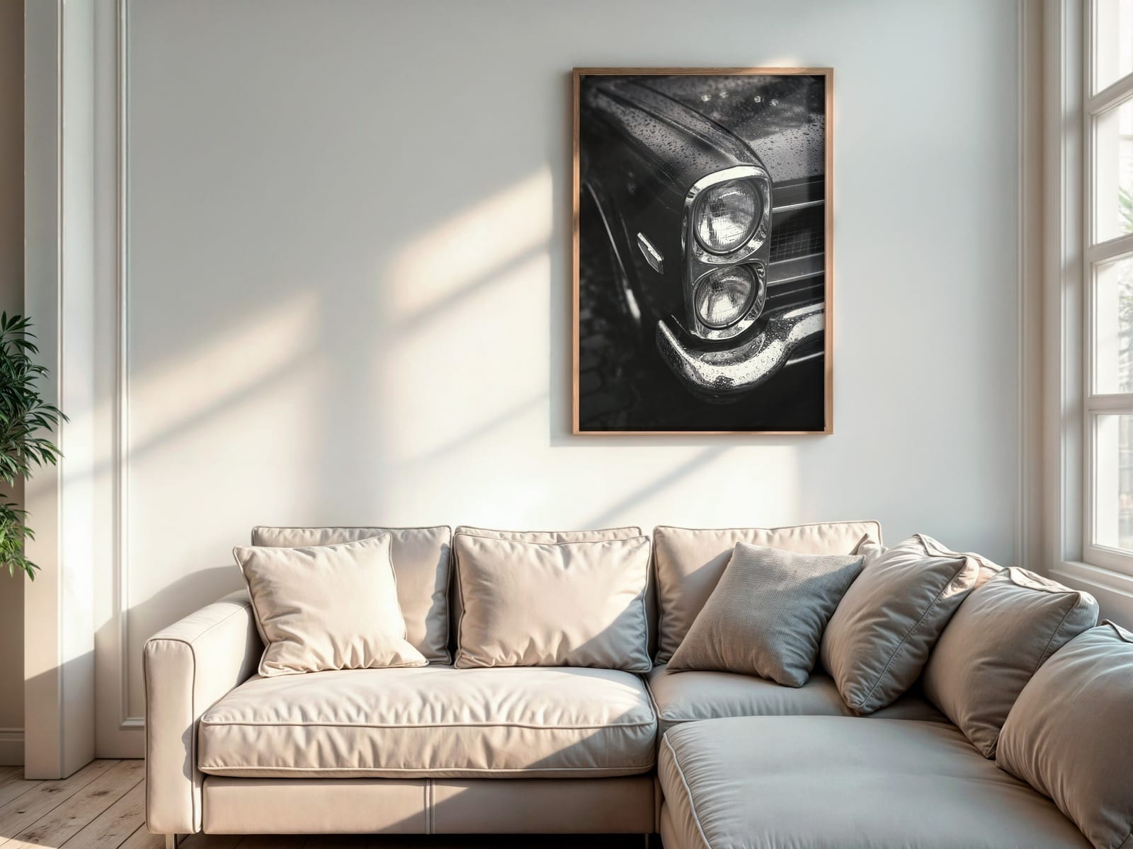 Stampa Dettaglio Cromo Auto d'Epoca