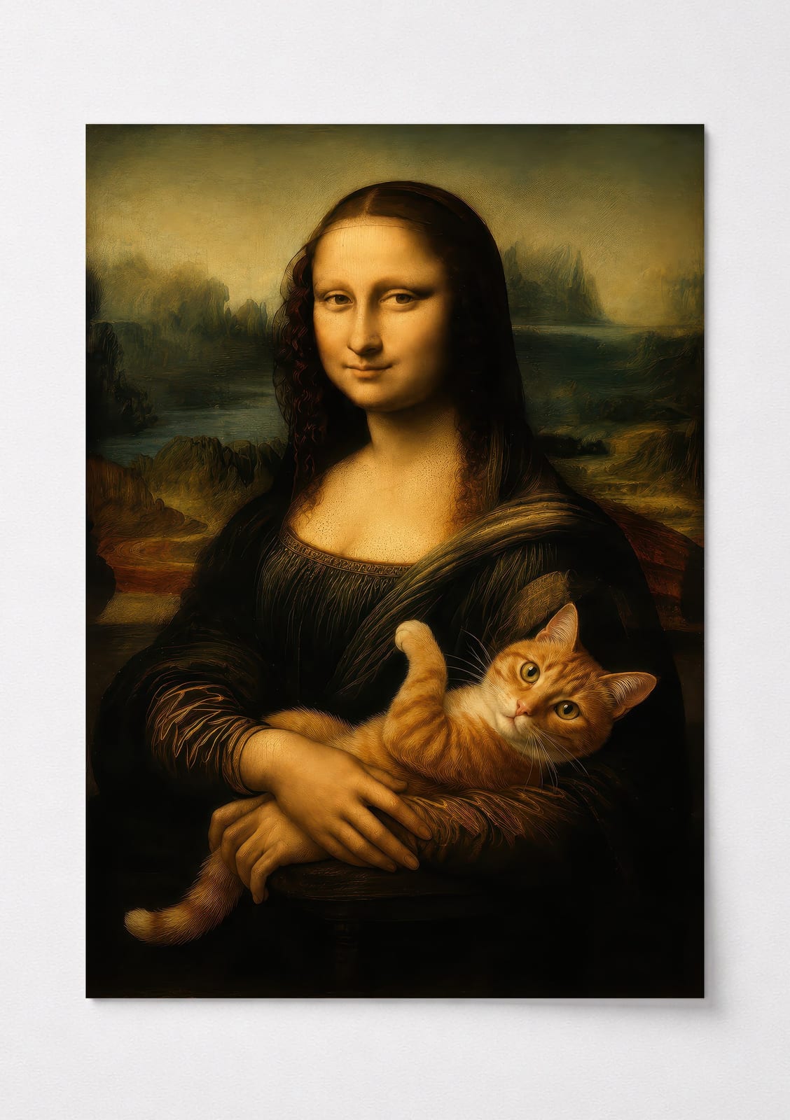 Mona Lisa Kat Print
