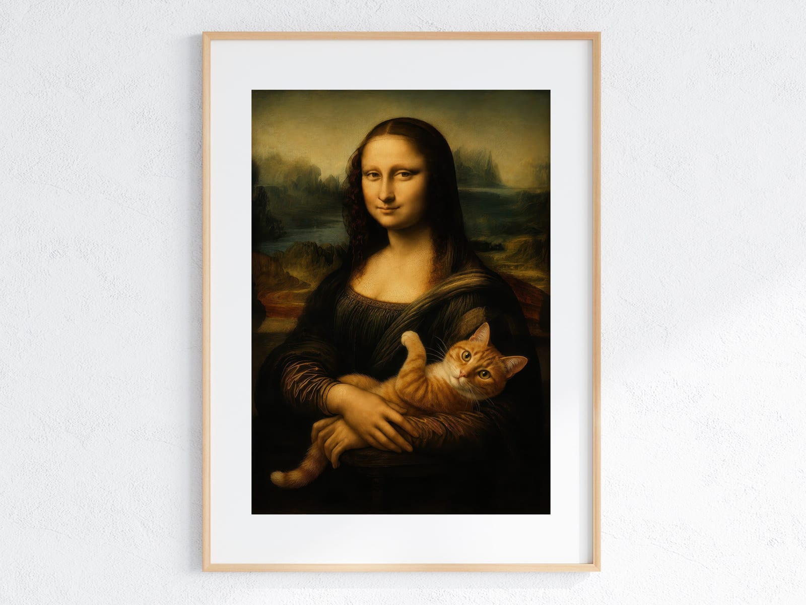 Mona Lisa Kat Print
