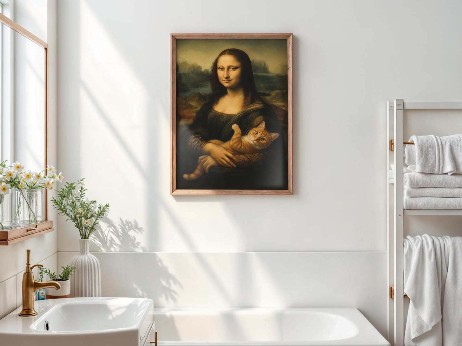Mona Lisa Kat Print