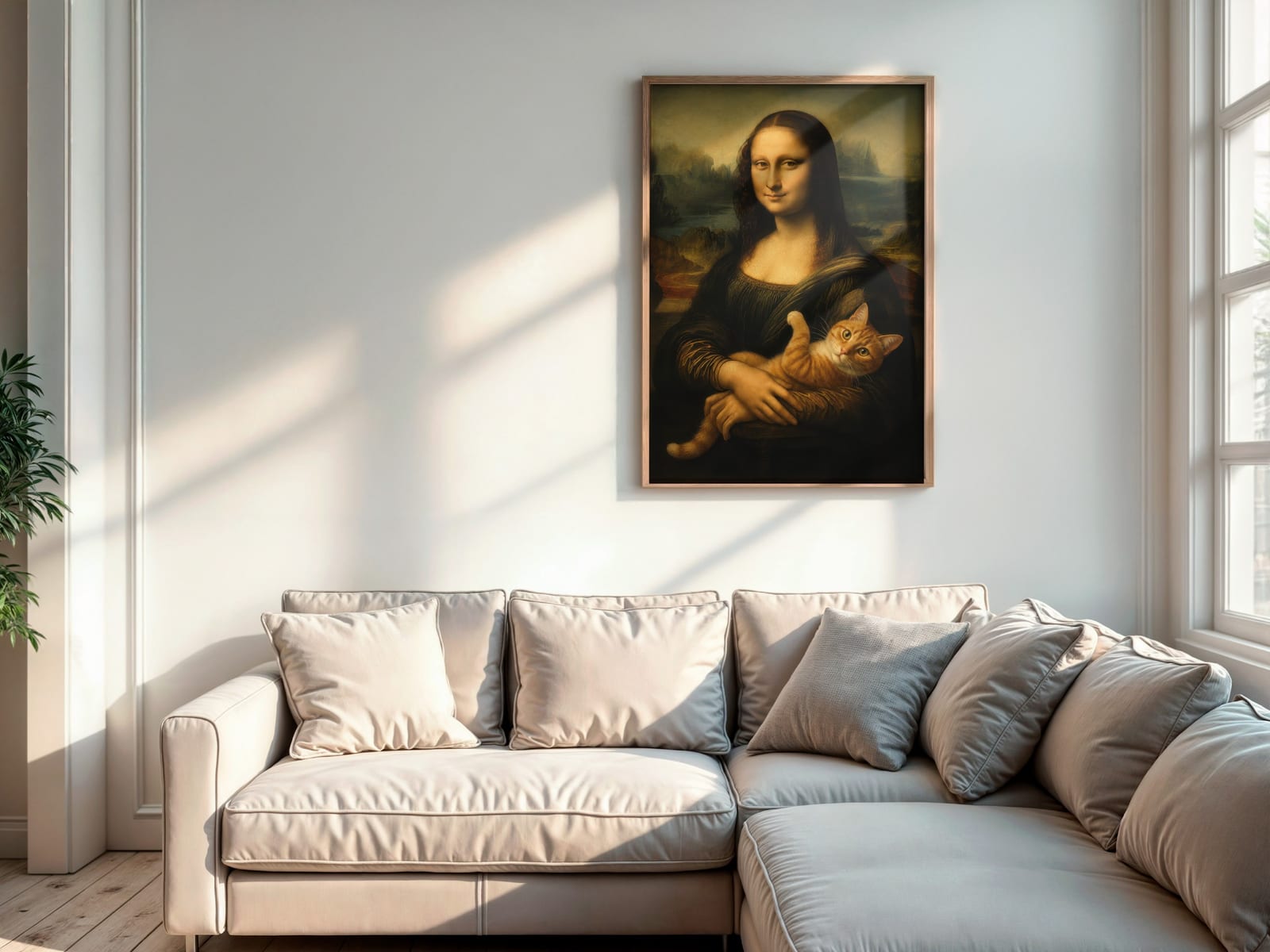 Mona Lisa Kat Print