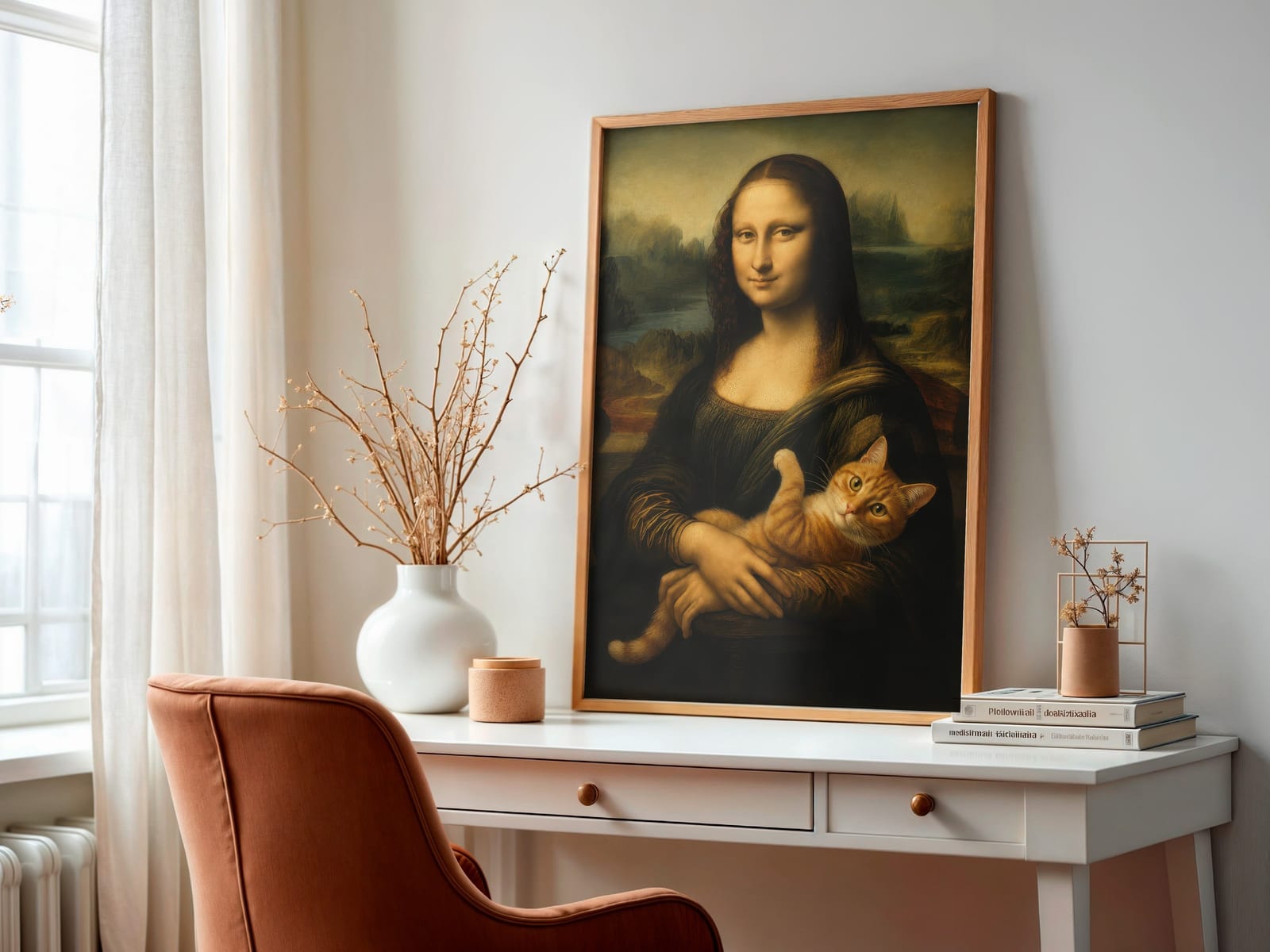 Mona Lisa Kat Print