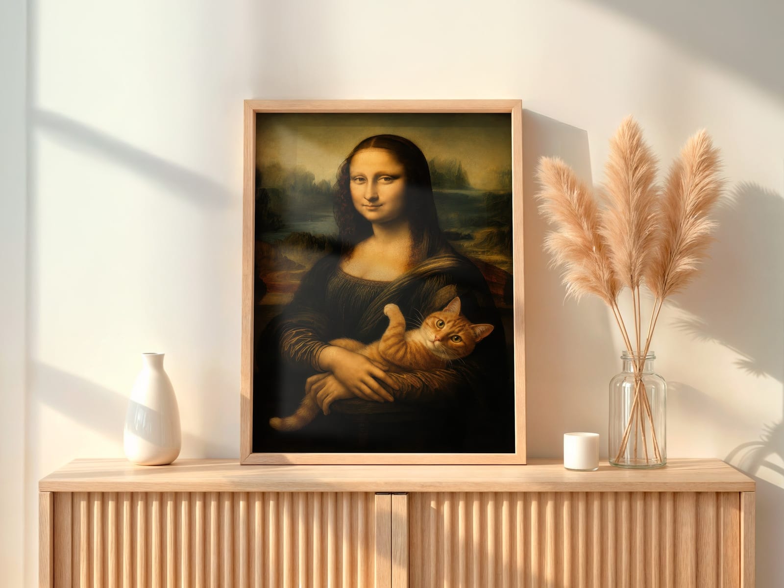 Mona Lisa Kat Print