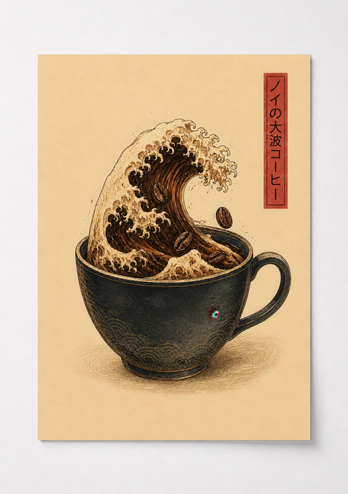 Stampa d'arte Coffee Wave