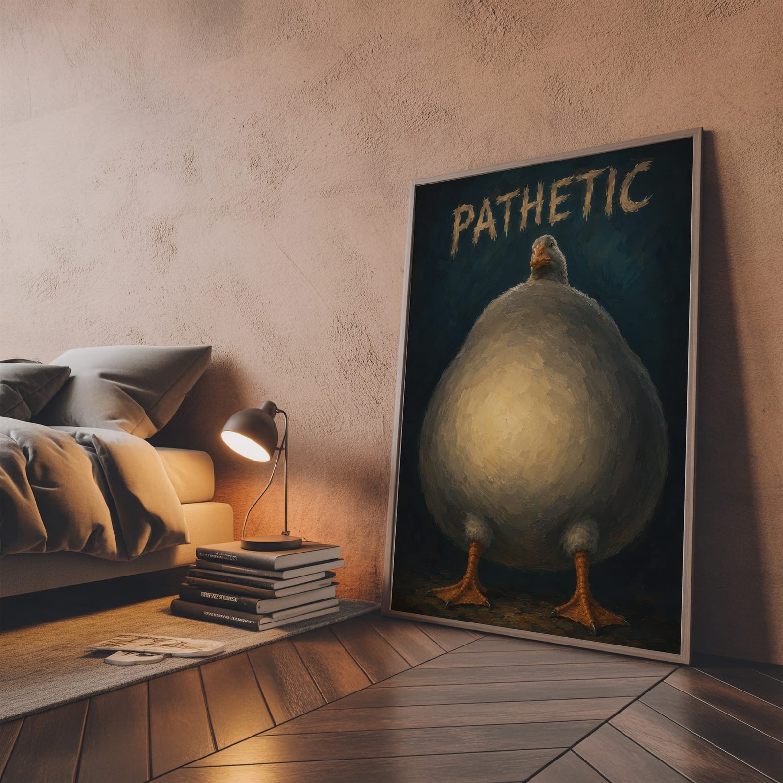 Sad Goose Meme Print