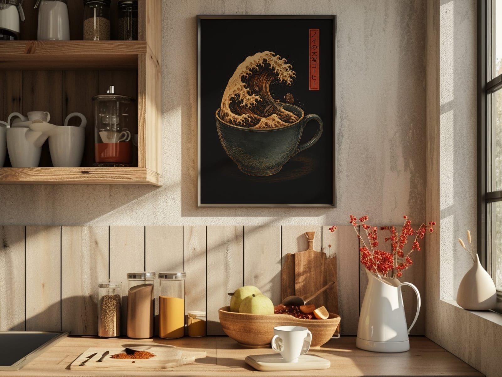 Coffee Wave, affiche