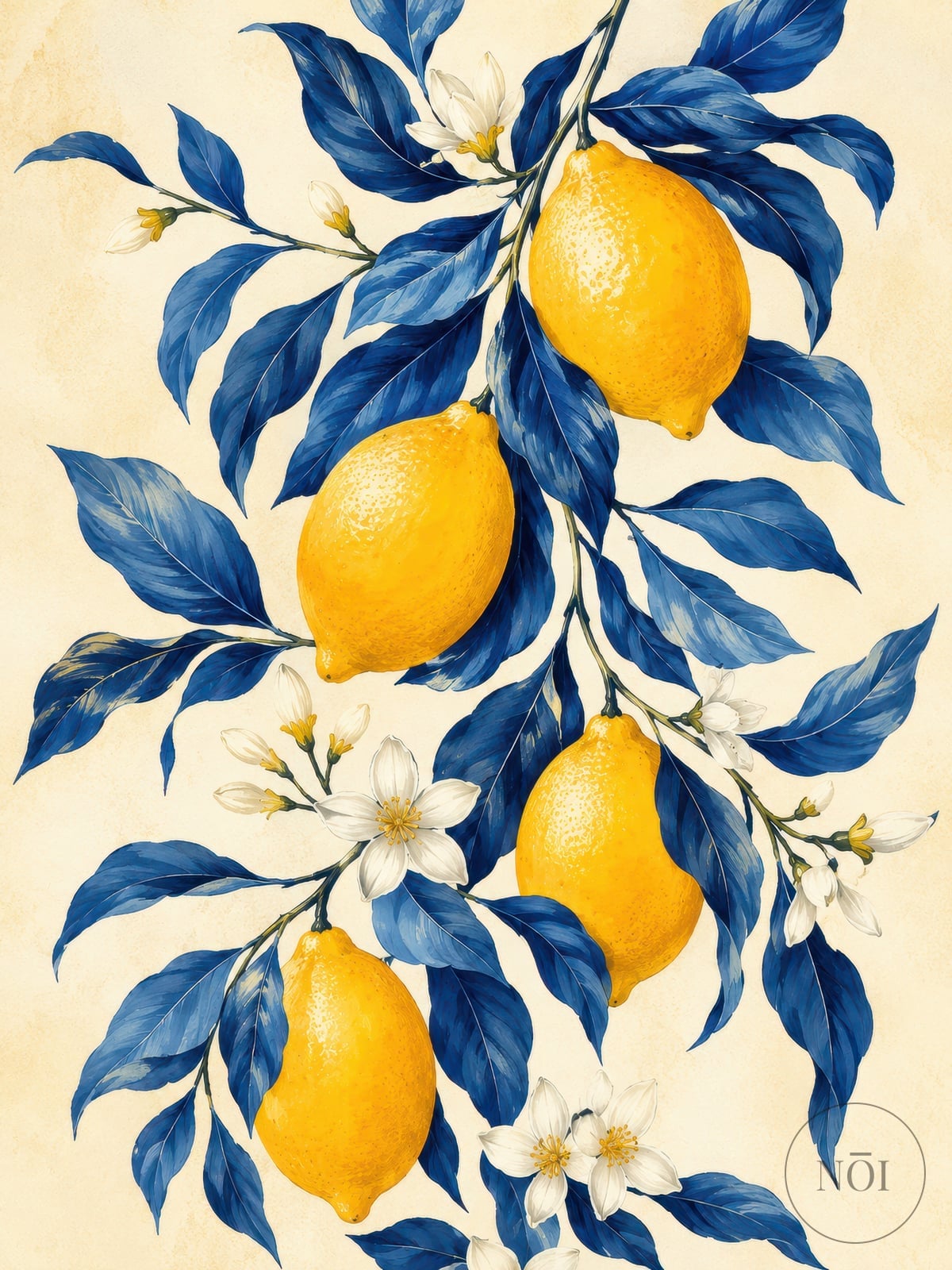 Lemon Print — Poster (ungerahmt)