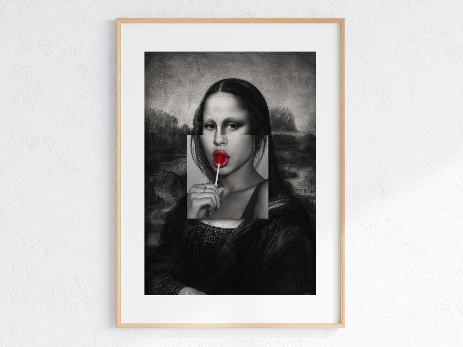 Mona Lisa Pop Art Print