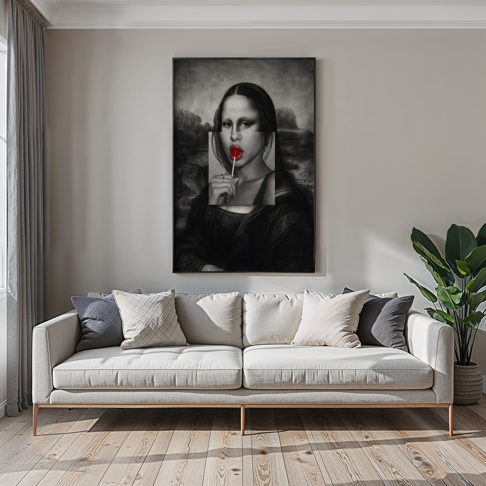 Mona Lisa Pop Art Print