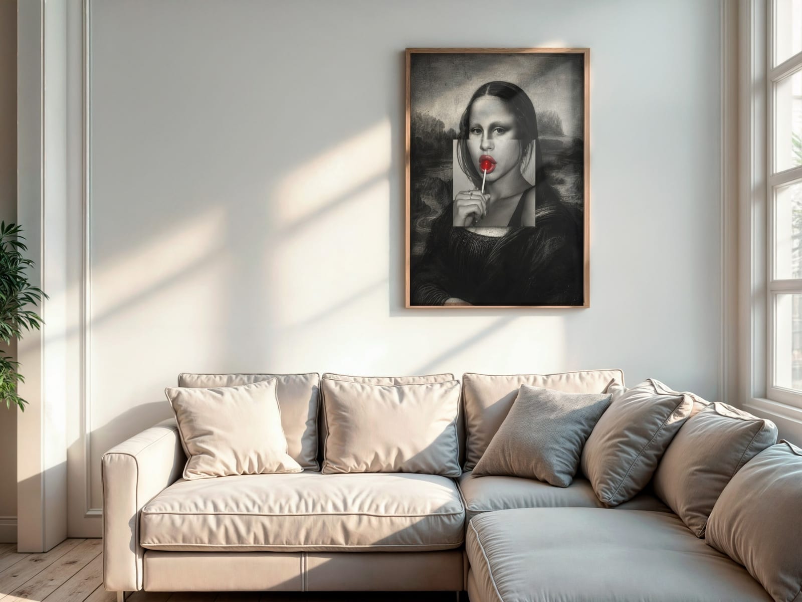 Mona Lisa Pop Art Print