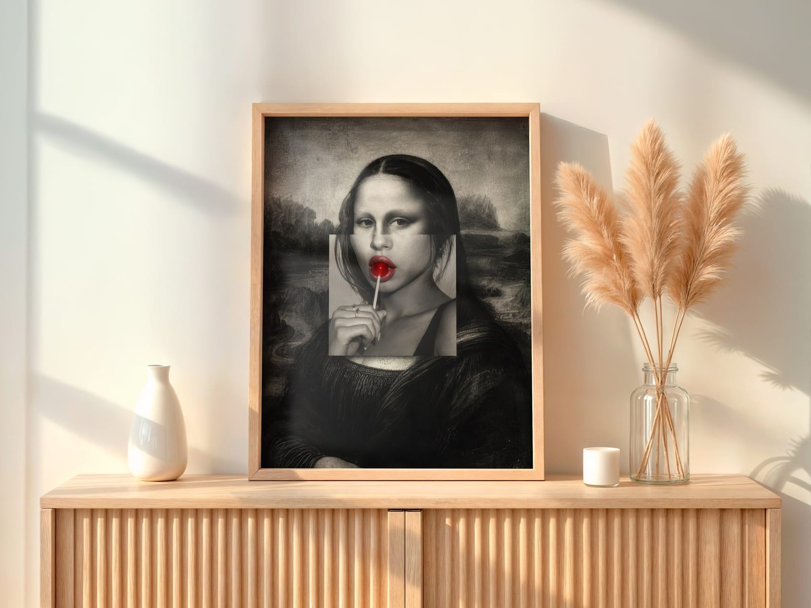 Mona Lisa Pop Art Print