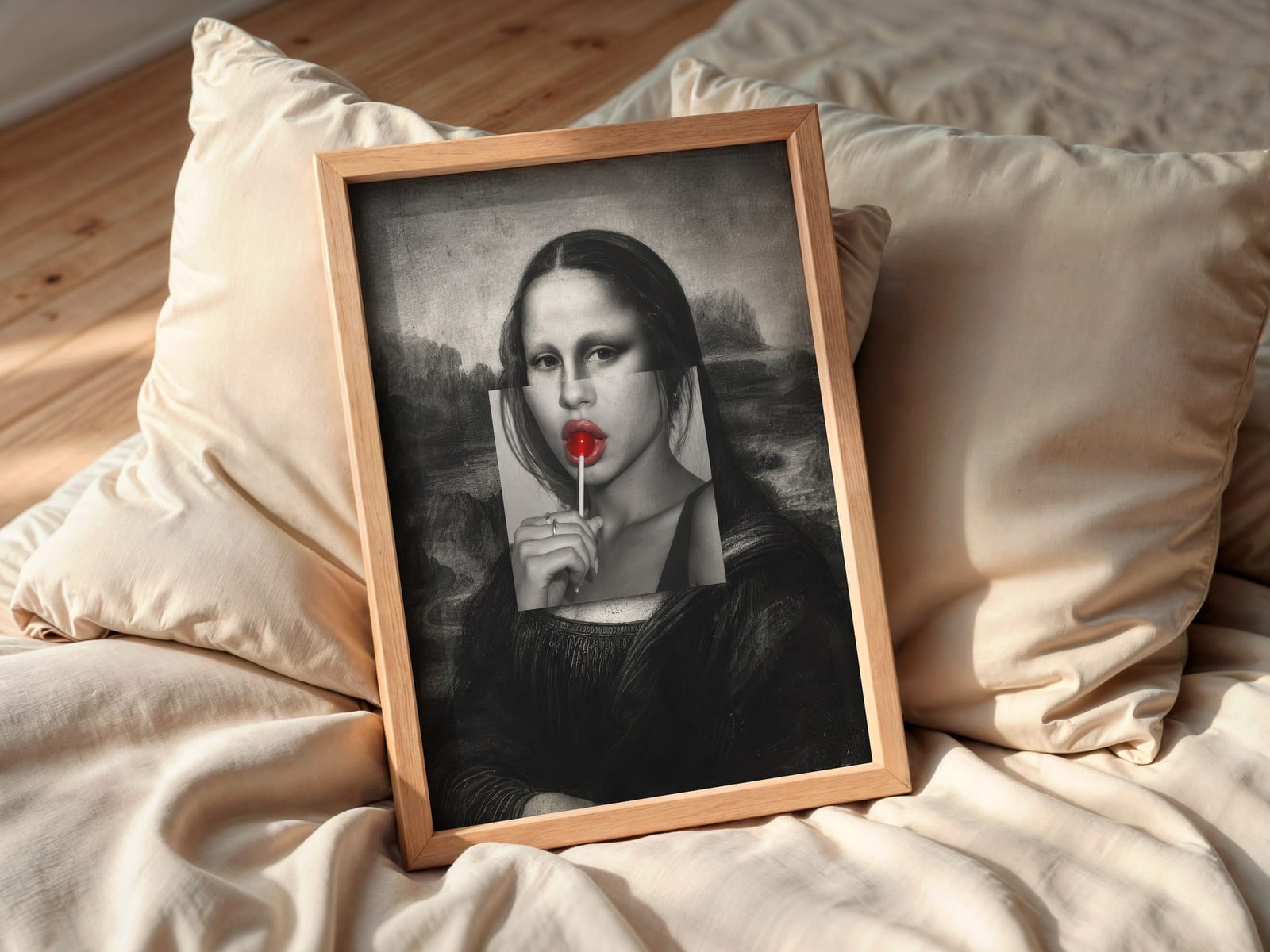 Mona Lisa Pop Art Print