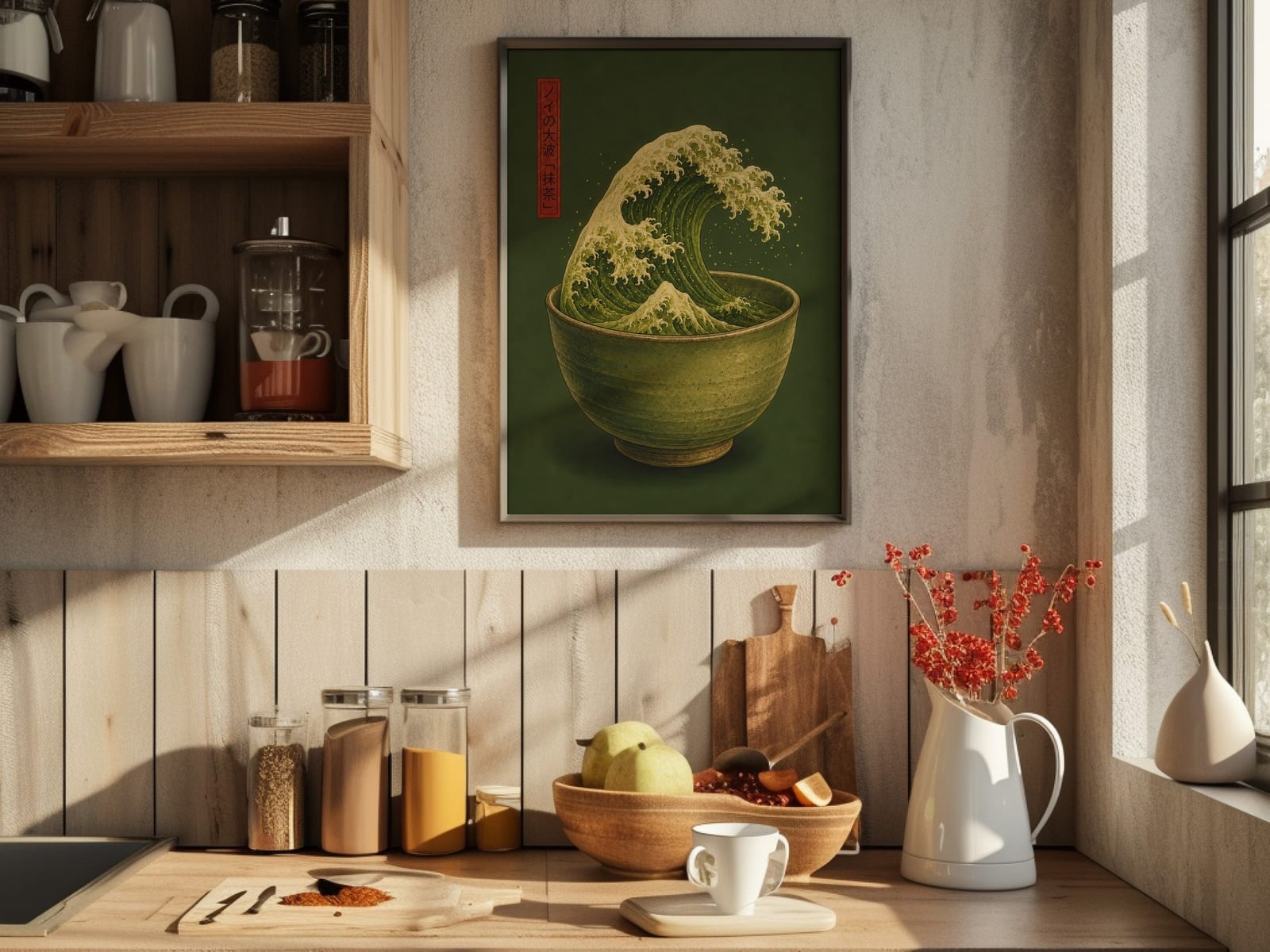Lámina Matcha Wave