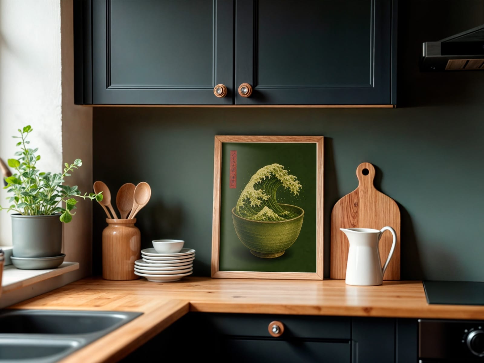 Lámina Matcha Wave