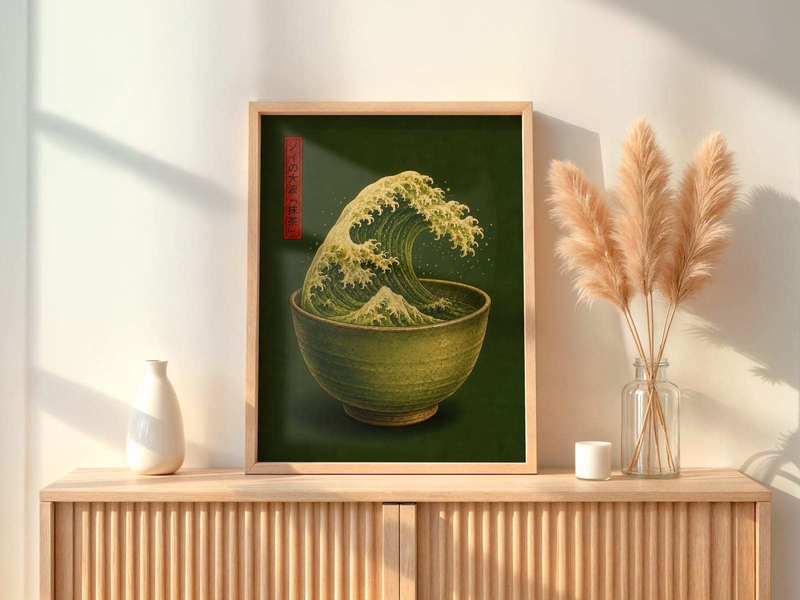 Lámina Matcha Wave
