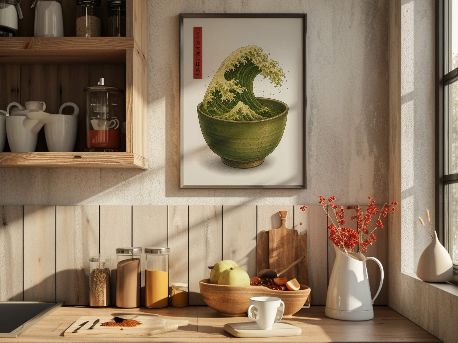 Lámina Matcha Wave