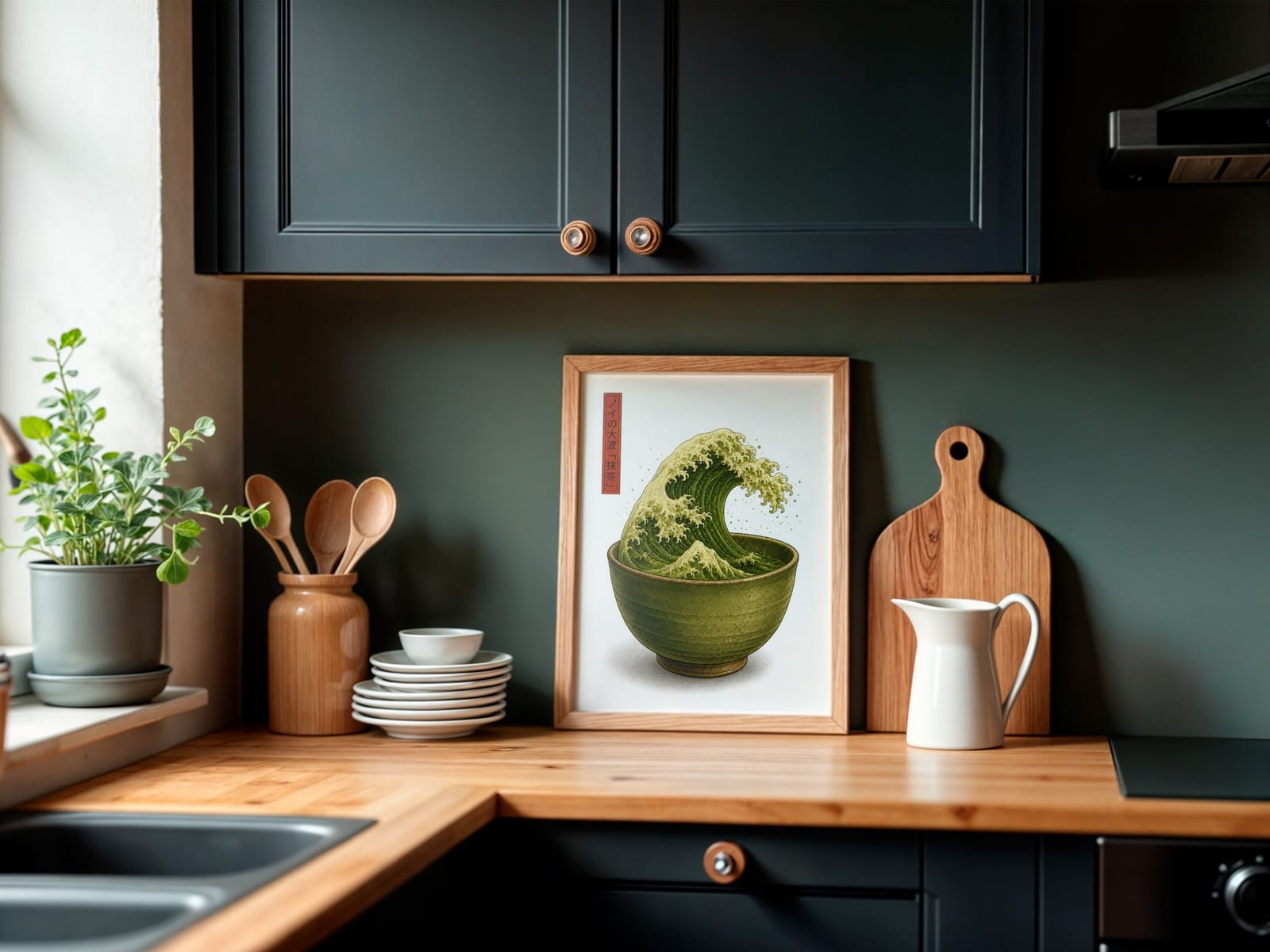 Lámina Matcha Wave