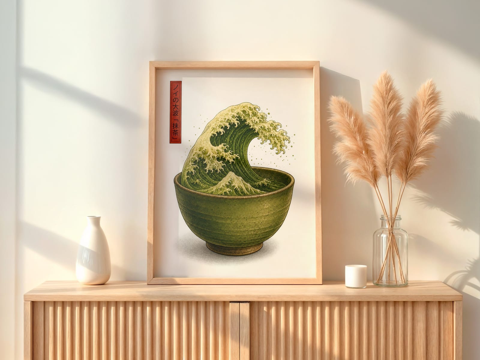 Lámina Matcha Wave