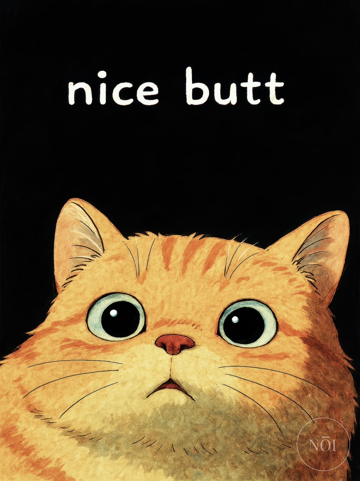 Fræk Kat — Poster (ungerahmt)
