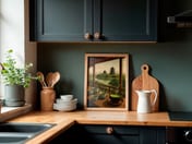 Matcha Tea Bowl Poster, Japanese Wall Art for Kitchen Wall Art Decor